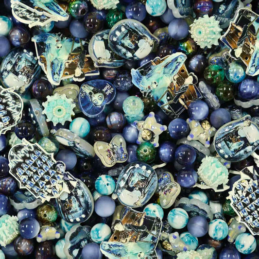Acrylic Beads - Corpse Bride (for beaded pen, keychains, phone chains)