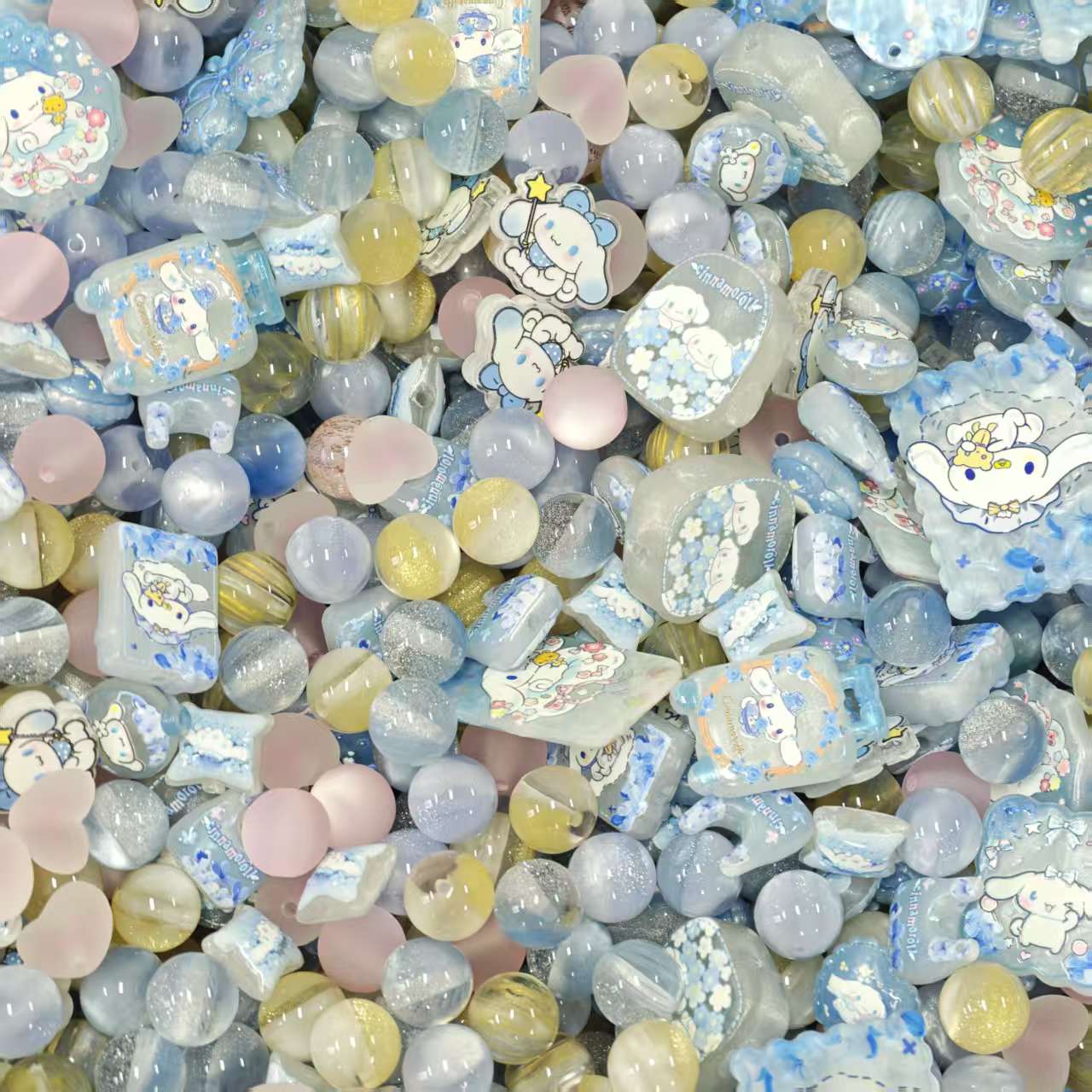 Acrylic Beads -  Cinna (for beaded pen, keychains, phone chains)