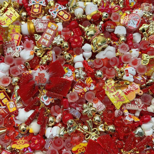 Acrylic Beads -Money cat 2.0(for beaded pen, keychains, phone chains)