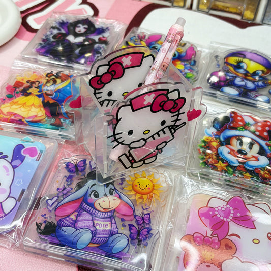 LUCKY Acrylic Pen Holder Set