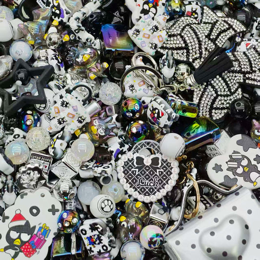 Acrylic beads-Badtz-Maru (for beadable pens, keychains, phone chains)