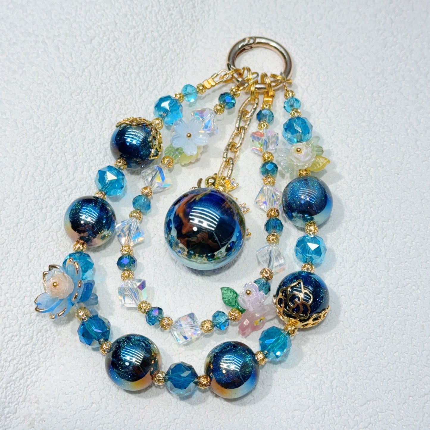 High quality Hand-made phone/key chains (only 1 of each)