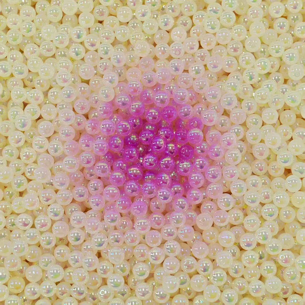 Acrylic Beads -12mm color changing(for making jewelry box, keychains, beaded pen)