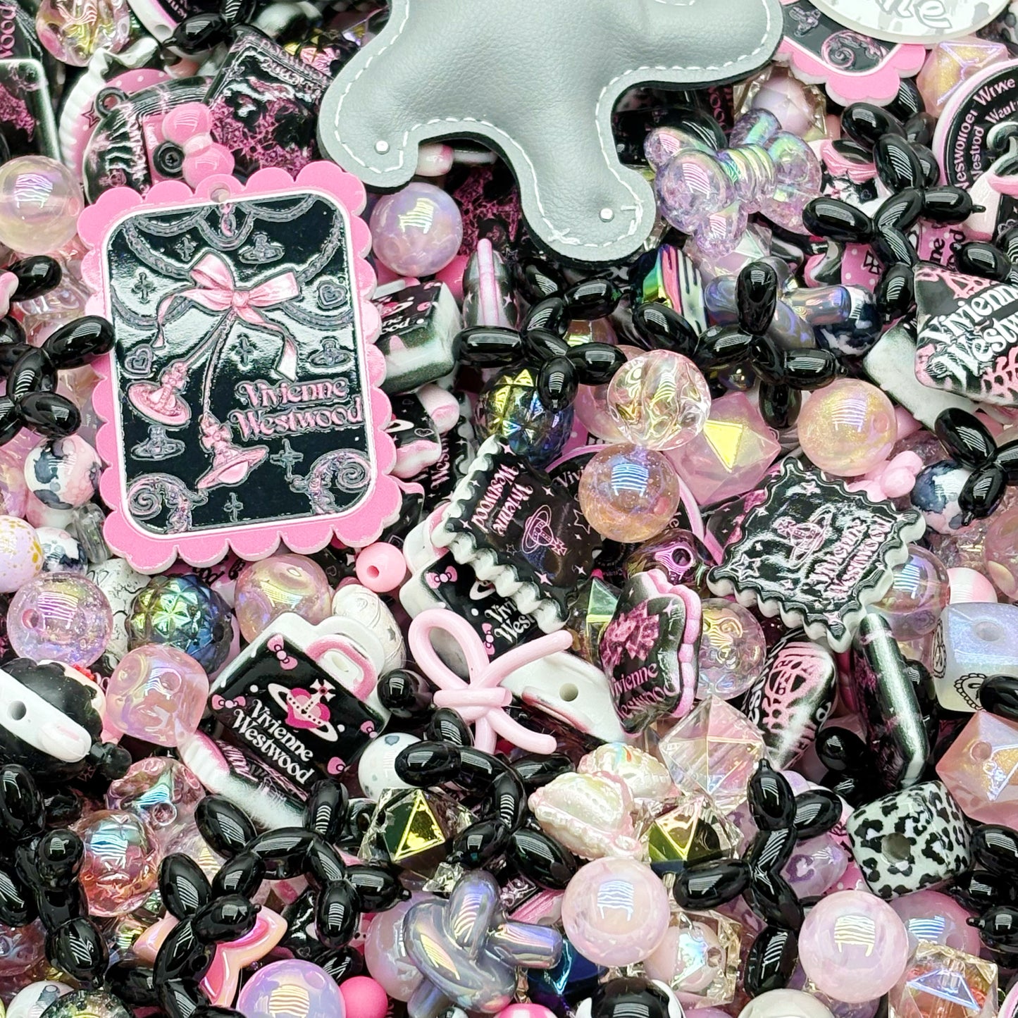 Acrylic Beads - Westwood (for beadable pens, keychains, phone chains)