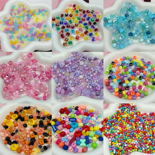 [BIG SALE] All Spacer Beads (50ml only $2)(very useful spacer, for keychains, bracelets, phone chains etc))