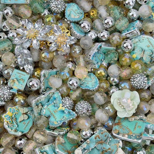 Acrylic Beads -Luxury CC  (for beaded pen, keychains, phone chains)