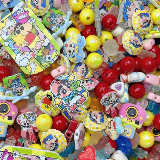Acrylic Beads -  Shin Chan(for beaded pen, keychains, phone chains)