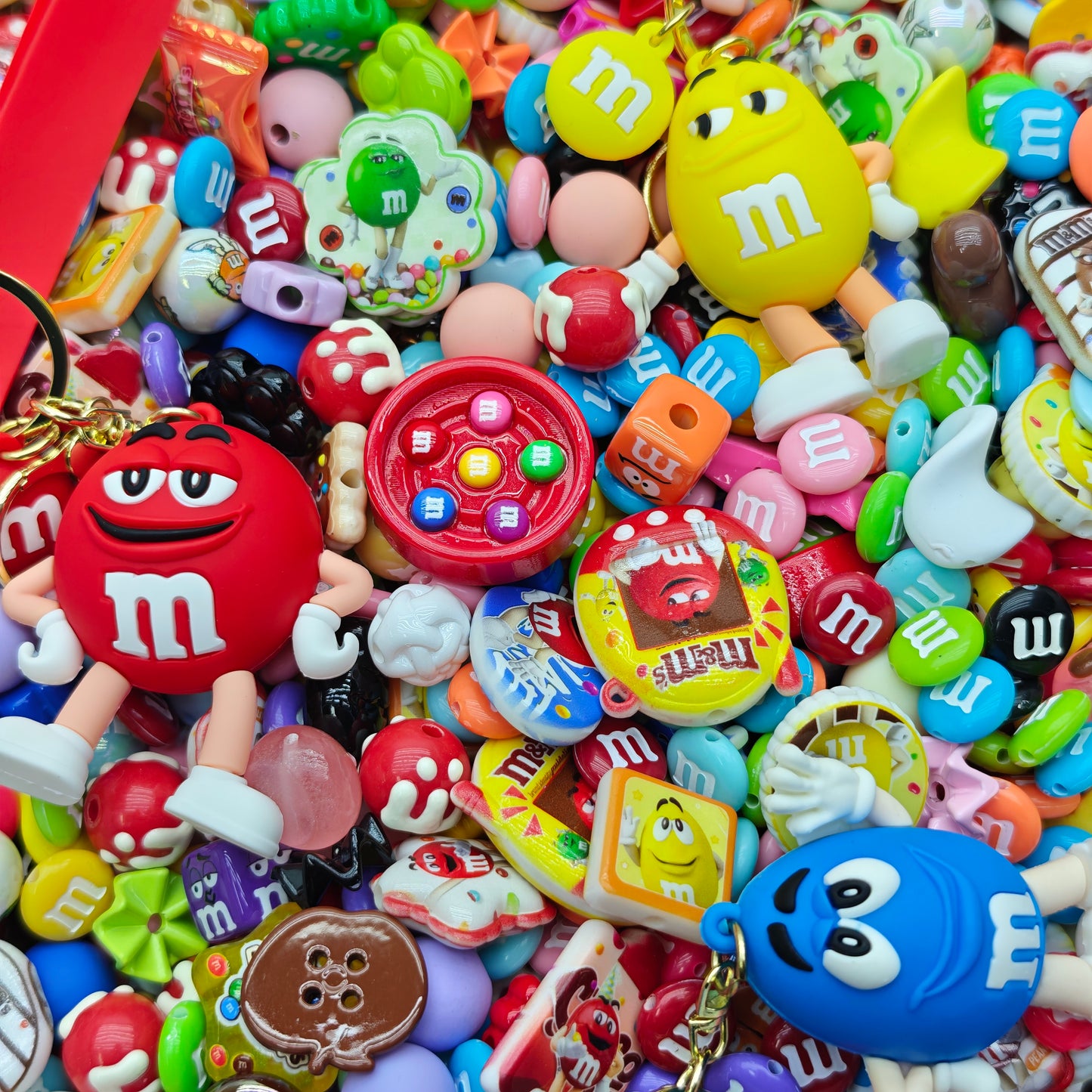 Acrylic beads-MMM 2.0 (for beadable pens, keychains, phone chains)