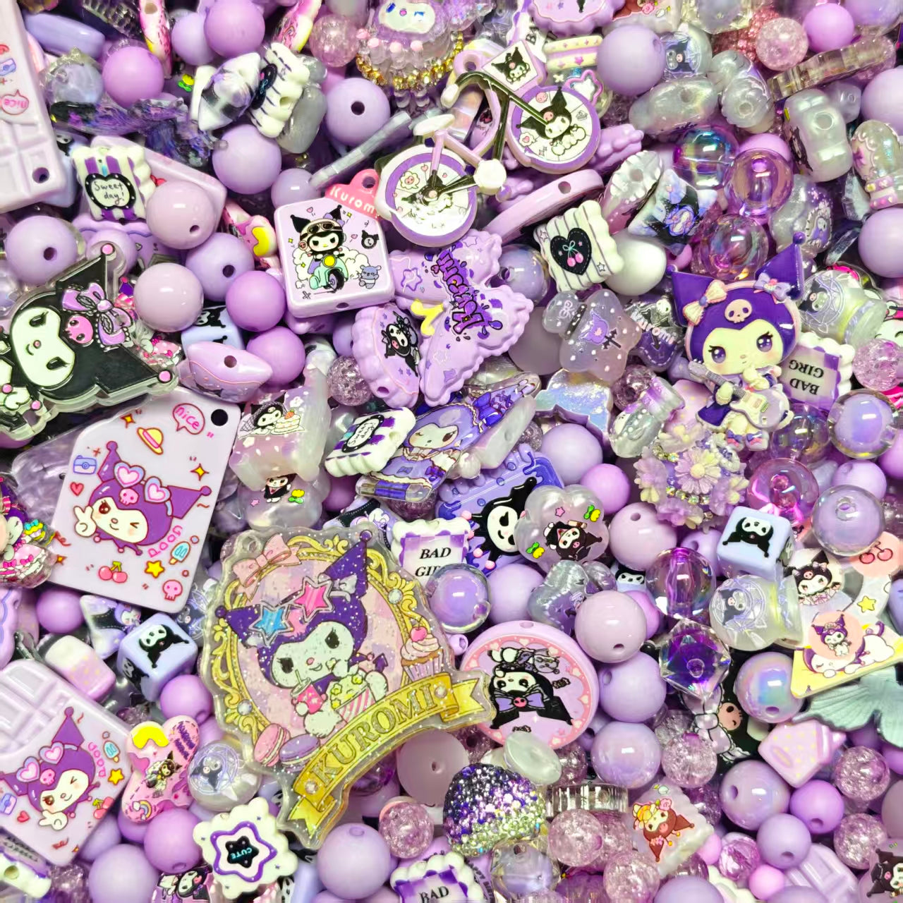 Acrylic Beads -Kuku (for beaded pen, keychains, phone chains)