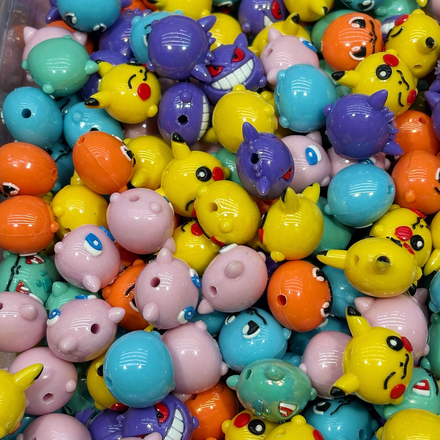 [last 4 ]beads-Pokemon uv  beads (for beadable pens, keychains, phone chains)