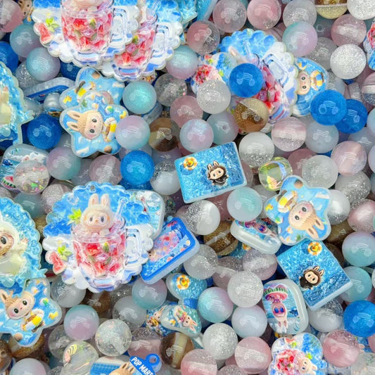Acrylic Beads -Labubu2.0  (for beaded pen, keychains, phone chains)
