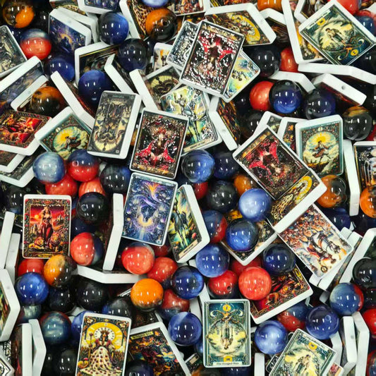 Acrylic Beads -  Tarot card (for beaded pen, keychains, phone chains)