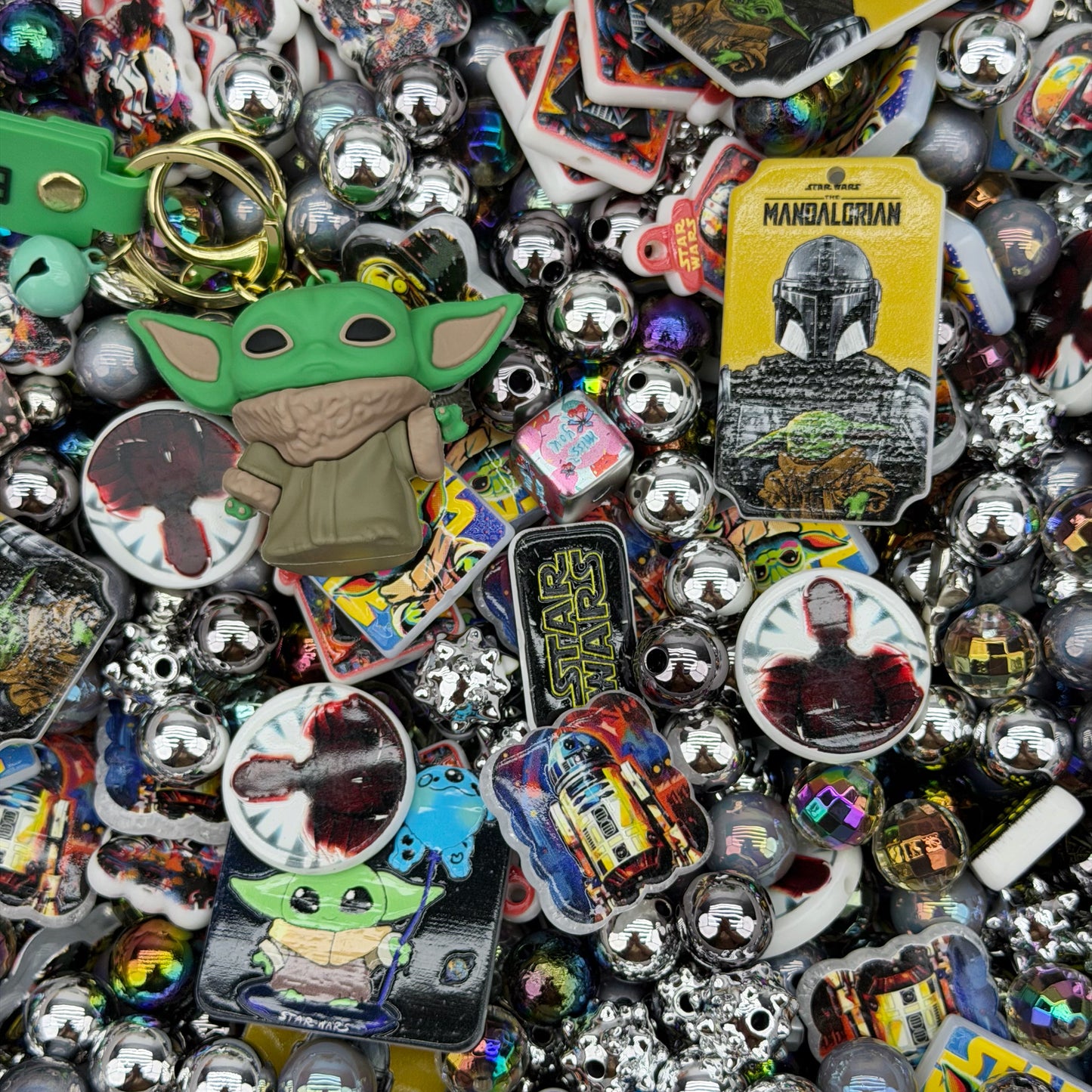 Acrylic Beads -StarWars (for beaded pen, keychains, phone chains)