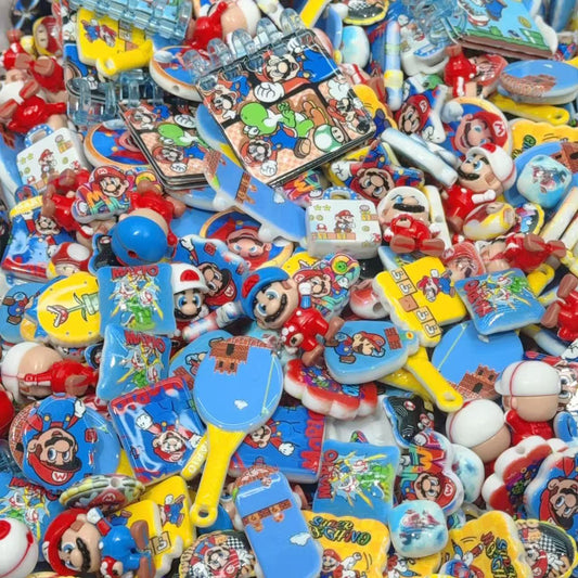 Acrylic Beads - Mario（for beadable pens, keychains, phone chains）