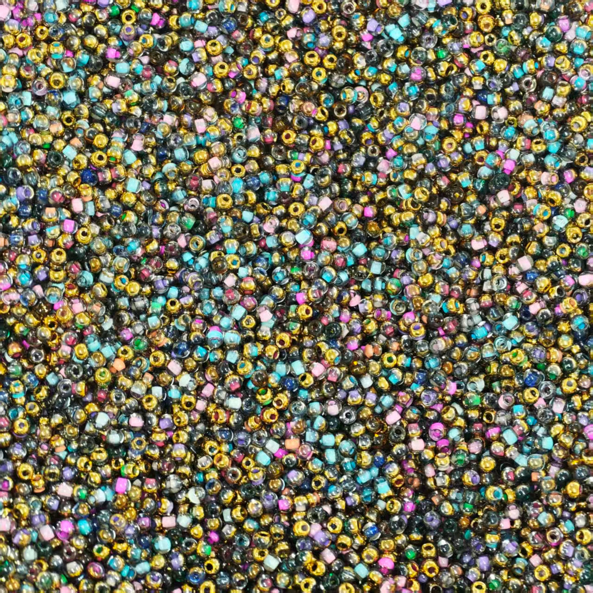 4mm High quality mini glassbeads-Gilded Night (for keychains, phone chains,bracelet, necklace）