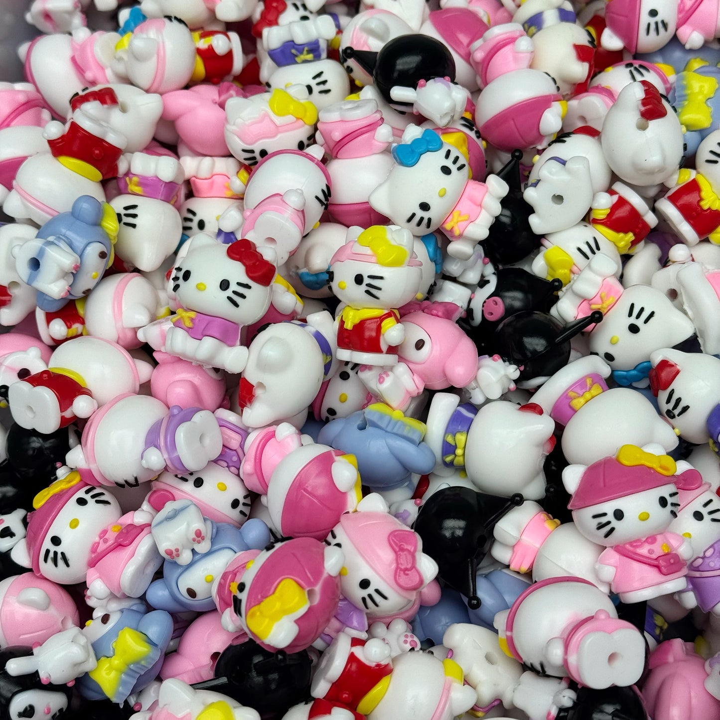 Silicon beads- sanrio (for beadable pens, keychains, phone chains