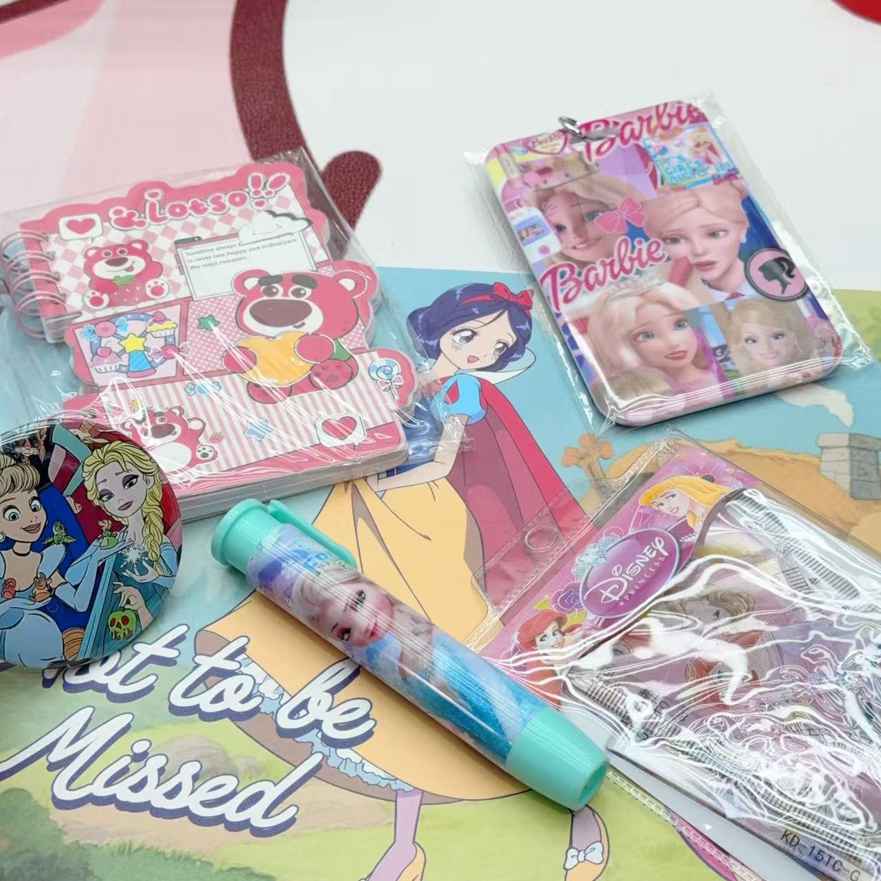 Stationery and toy Blind bag (12 items included) Order 3 or more Blind Bags and get a FREE BIG Notebook!!!