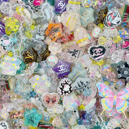 Acrylic Beads -Luxury mix (for beaded pen, keychains, phone chains)
