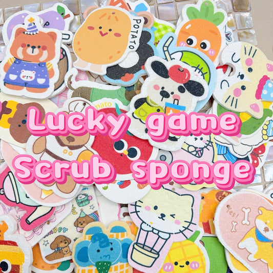 Lucky game - Scrub sponge