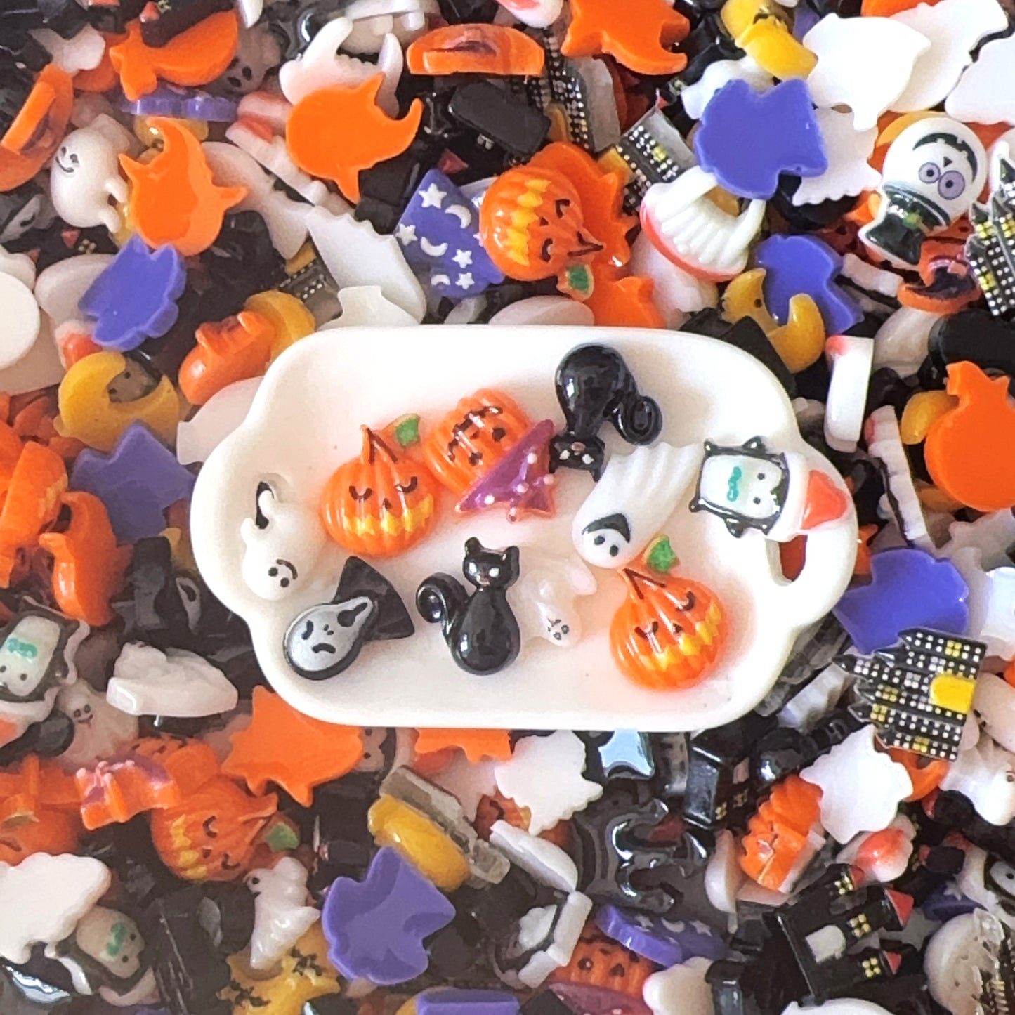 Halloween nail charms