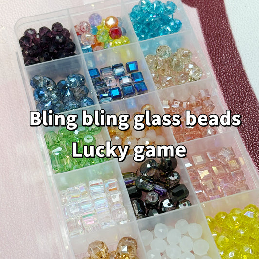Lucky game-Bling Bling glass beads